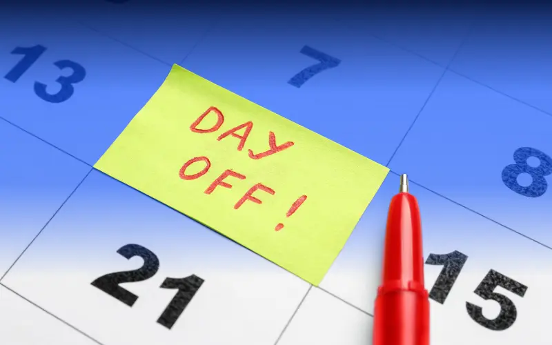 Managing Holiday Time Off Requests