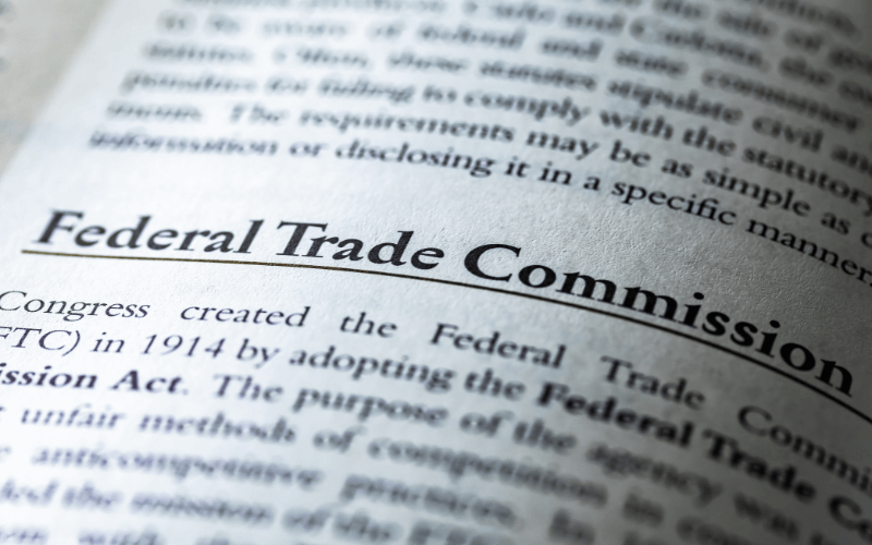 Paragraph on Federal Trade Commission