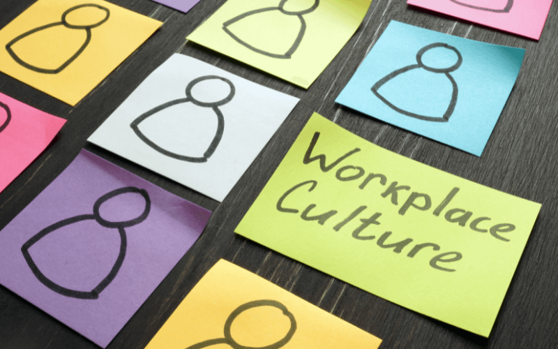 Workplace culture sticker
