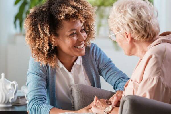 Employee discussing Medicare options with an advisor