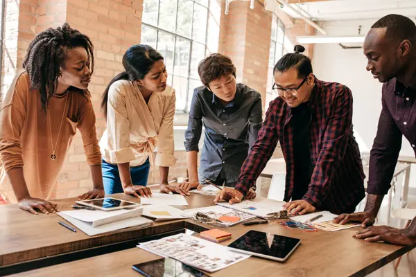 Startup business meeting