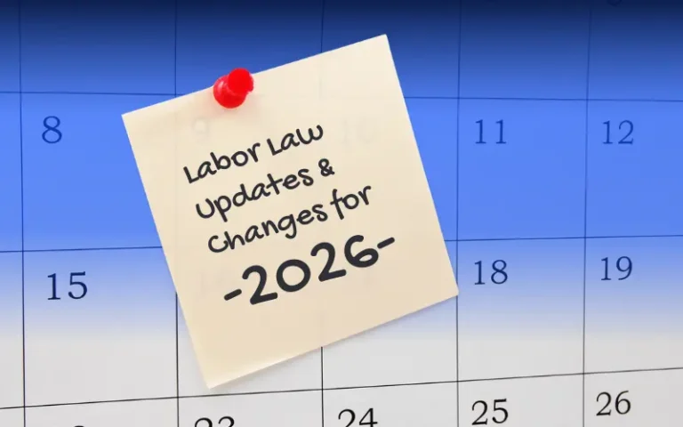 Labor Law Updates & Changes for 2026